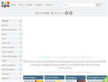 Tablet Screenshot of cpo.org.uk